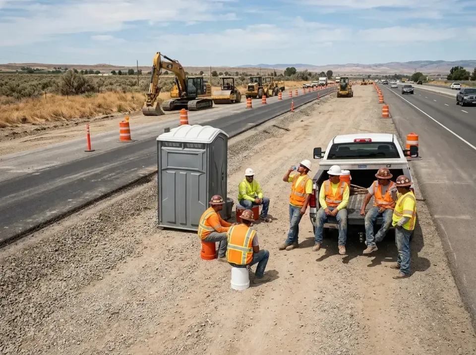 highway-road-construction-crew-007 — frequently asked questions, Porta Potty and Restroom Rentals in Bloomfield, IN